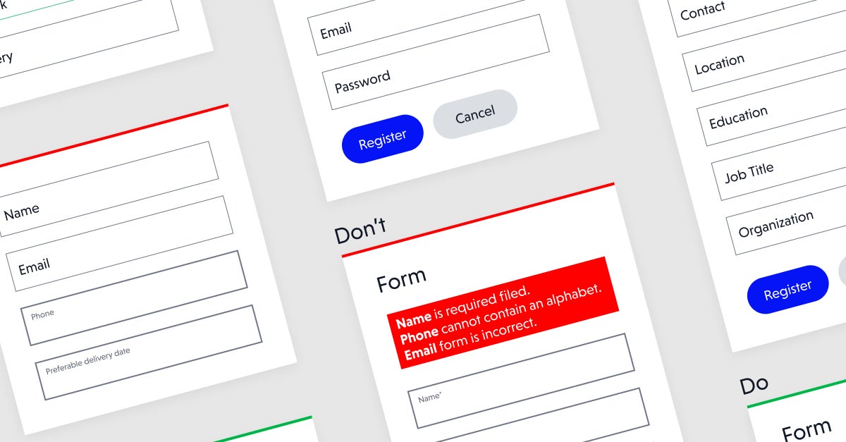 Forms best ux practices