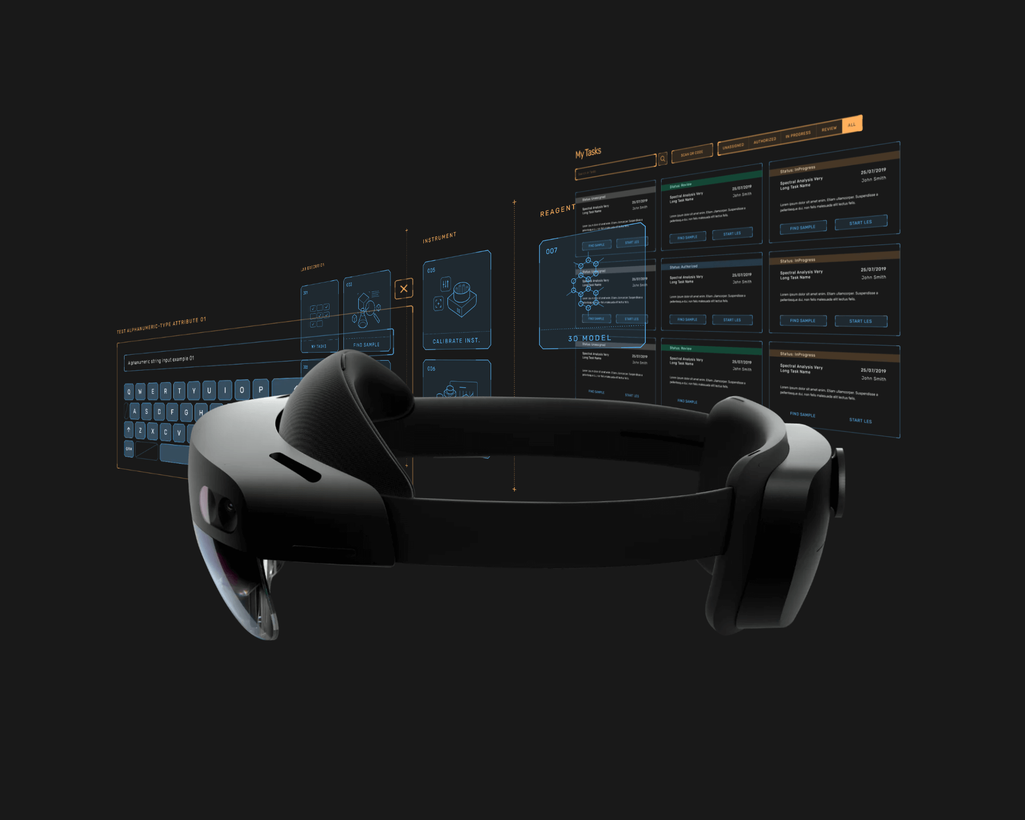 Holo4labs LIMS interface